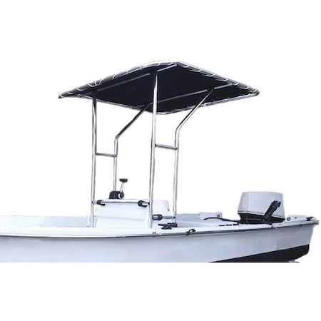 Eevelle Summerset T-Top Tower Bimini Kit - Black SS-TTOPBIM-BLK
